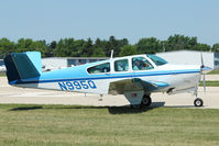 N995Q @ OSH - 1961 Beech N35, c/n: D-6816 at 2011 Oshkosh - by Terry Fletcher