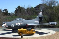 123652 - Grumman F9F-2 Panther at the Flying Leatherneck Aviation Museum, Miramar CA - by Ingo Warnecke