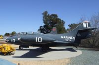 123652 - Grumman F9F-2 Panther at the Flying Leatherneck Aviation Museum, Miramar CA - by Ingo Warnecke