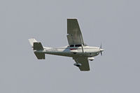 N120GR @ EEN - Left turn downwind runway 02 Dillant-Hopkins Airport, Keene, NH - by Ron Yantiss