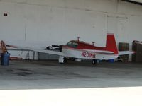 N201NB @ CCB - Parked under the hanger at Foothill Sales & Service - by Helicopterfriend