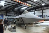 N22YF - Lockheed YF-22A at the Air Force Flight Test Center Museum, Edwards AFB CA - by Ingo Warnecke