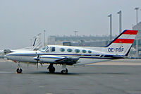 OE-FBF @ EDDC - Cessna 414A Chancellor [414A-0415] Dresden~D 07/05/2002. - by Ray Barber