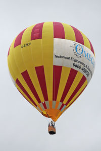 G-BZKV - Participant on Day 3 (Saturday) of  the 2012 Bristol Balloon Fiesta at Ashton Court , Bristol - by Terry Fletcher