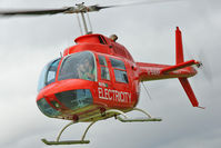 G-BARP - 1973 Bell Helicopter Co BELL 206B, c/n: 967 giving pleasure rides at 2011 Bristol Ballon Fiesta