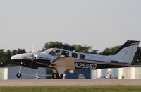 N2555S @ KOSH - Raytheon G58 - by Mark Pasqualino