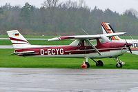 D-ECYG @ EDML - R/Cessna F.150L [0918] Landshut~D 19/04/2005 - by Ray Barber