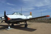 137702 - North American T-28B Trojan at the Air Force Flight Test Center Museum, Edwards AFB CA - by Ingo Warnecke