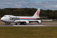 LX-RCV @ ELLX - Spirit of Schengen lines up for departure
