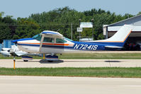 N7241S @ OSH - 1976 Cessna 182P, c/n: 18265085 at 2011 Oshkosh - by Terry Fletcher