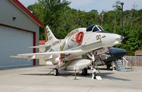 160024 @ NKT - Douglas A-4M Skyhawk on display at the Havelock Tourist & Event Center, Havelock, NC - by scotch-canadian