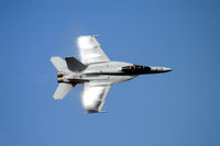 166658 @ KNPA - Dedication pass by the Super Hornet demo team. - by Gregg Stansbery