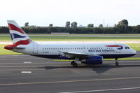 G-EUPO @ EDDL - British Airways, Airbus A319-131, CN: 1279 - by Air-Micha