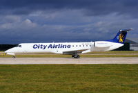 SE-RAD @ EGCC - City Airline - by Chris Hall