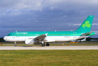 EI-DVN @ EGCC - latest A320 for Aer Lingus - by Chris Hall