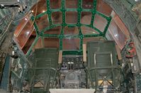 42-40461 - Cockpit in the Consolidated B-24D Liberator Nose Section Grumpy at the Virginia Air & Space Center, Hampton, VA - by scotch-canadian