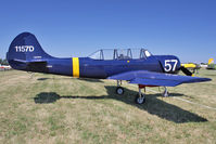 N1157D @ OSH - 1983 S C Aerostar S A YAK-52, c/n: 833910
at 2011 Oshkosh - by Terry Fletcher