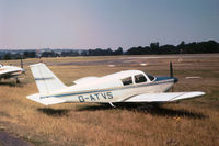 G-ATVS - PA-28 Cherokee 180 at Leavesden Airport - later closed - in the Summer of 1975. - by Peter Nicholson