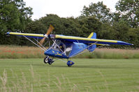 G-MITE @ X5FB - X-Air Falco Jabiru(4) at Fishburn Airfield, July 2011. - by Malcolm Clarke