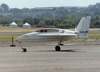G-BLMN @ EGFH - Visiting aircraft. July 1999? - by Roger Winser