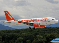 G-EZDE @ LSGG - Landing rwy 23 - by Shunn311