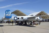 N125AZ @ KNJK - North American B-25J Mitchell at the 2011 airshow at El Centro NAS, CA