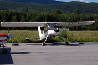 LN-PZL @ ENNO - PZL Wilga 80 parked at Notodden airfield, Norway - by Henk van Capelle
