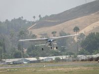 N210WZ @ RIR - On final for landing