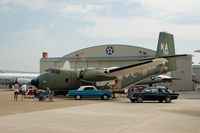 63-9760 @ DOV - 1963 De Havilland Canada C-7B Caribou and Ford Falcons at the Air Mobility Command Museum, Dover AFB, DE - by scotch-canadian