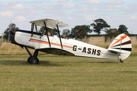 G-ASHS - Guest at the 80th Anniversary De Havilland Moth Club International Rally at Belvoir Castle , United Kingdom