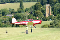 G-ALWB - Guest at the 80th Anniversary De Havilland Moth Club International Rally at Belvoir Castle , United Kingdom  - doing the Limbo as part of the Flying Circus