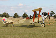 G-AWYI - Guest at the 80th Anniversary De Havilland Moth Club International Rally at Belvoir Castle , United Kingdom