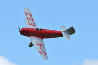 G-AESZ - Displaying at Belvoir Castle
