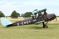 G-EMSY - Participant at the 80th Anniversary De Havilland Moth Club International Rally at Belvoir Castle , United Kingdom