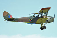 G-BLUZ - Participant at the 80th Anniversary De Havilland Moth Club International Rally at Belvoir Castle , United Kingdom