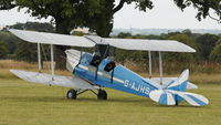 G-AJHS @ EGBL - 1. The de Havilland Moth Club International Moth Rally, celebrating the 80th anniversary of the DH82 Tiger Moth. Held at Belvoir Castle. A most enjoyable day. - by Eric.Fishwick