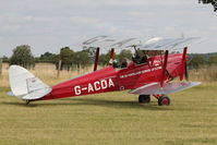 G-ACDA - Participant at the 80th Anniversary De Havilland Moth Club International Rally at Belvoir Castle , United Kingdom - by Terry Fletcher