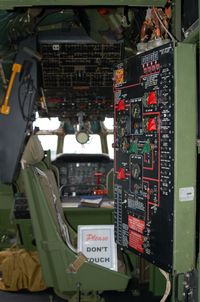 53-230 @ DOV - Boeing KC-97L Stratotanker Fuel Transfer Control Panel at the Air Mobility Command Museum, Dover AFB, Dover, DE - by scotch-canadian