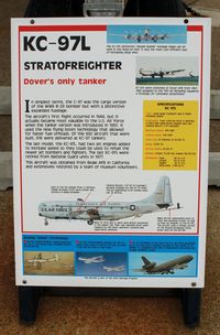 53-230 @ DOV - Information Plaque for the Boeing KC-97L Stratotanker at the Air Mobility Command Museum, Dover AFB, DE - by scotch-canadian