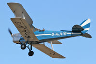 G-AJHS - Participant at the 80th Anniversary De Havilland Moth Club International Rally at Belvoir Castle , United Kingdom