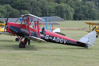 G-ADGV - Participant at the 80th Anniversary De Havilland Moth Club International Rally at Belvoir Castle , United Kingdom