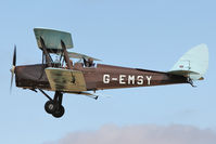 G-EMSY - Participant at the 80th Anniversary De Havilland Moth Club International Rally at Belvoir Castle , United Kingdom