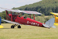G-AMTV - Participant at the 80th Anniversary De Havilland Moth Club International Rally at Belvoir Castle , United Kingdom - by Terry Fletcher
