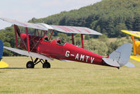G-AMTV - Participant at the 80th Anniversary De Havilland Moth Club International Rally at Belvoir Castle , United Kingdom