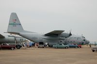69-6580 @ DOV - Lockheed C-130E Hercules and Ford Falcons at the Air Mobility Command Museum, Dover AFB, DE - by scotch-canadian