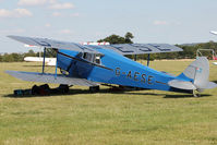G-AESE - Participant at the 80th Anniversary De Havilland Moth Club International Rally at Belvoir Castle , United Kingdom