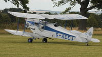 G-ACEJ @ EGBL - The de Havilland Moth Club International Moth Rally, celebrating the 80th anniversary of the DH82 Tiger Moth. Held at Belvoir Castle. A most enjoyable day.