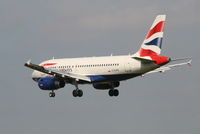 G-EUPG @ EBBR - Flight BA392 is descending to RWY 25L - by Daniel Vanderauwera