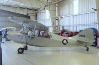 N7436B @ KFFZ - Champion 7EC (posing as Aeronca L-16) at the CAF Arizona Wing Museum, Mesa AZ - by Ingo Warnecke