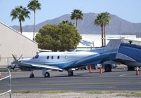 N500WY @ KFFZ - Pilatus PC-12/47 at Falcon Field, Mesa AZ - by Ingo Warnecke